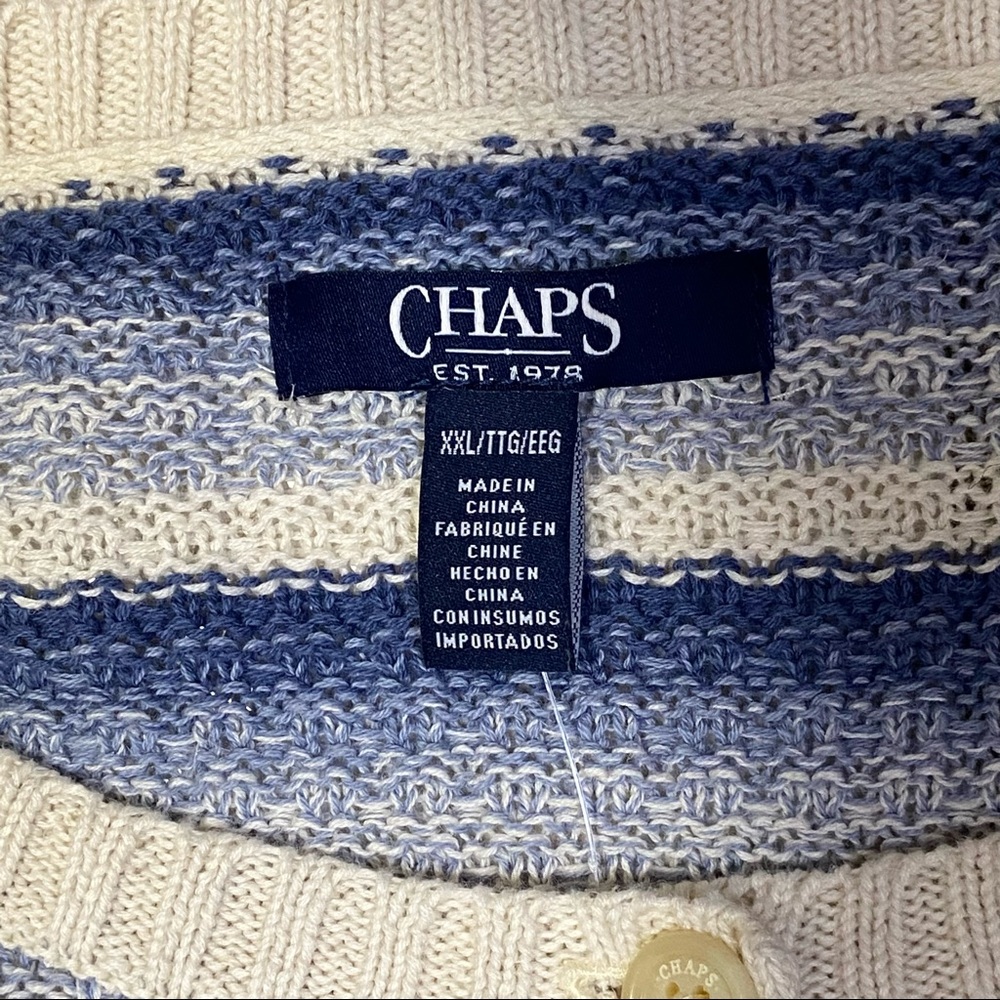 CHAPS Women’s Plus Size Long Sleeves Henley Sweater Size XXL - Picture 6 of 11